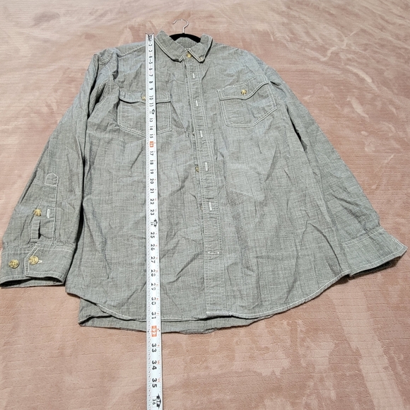 Bimini Bay Outfitters Ltd Long Sleeve Button Up UPF 50+ Shirt NWOT - Picture 15 of 15